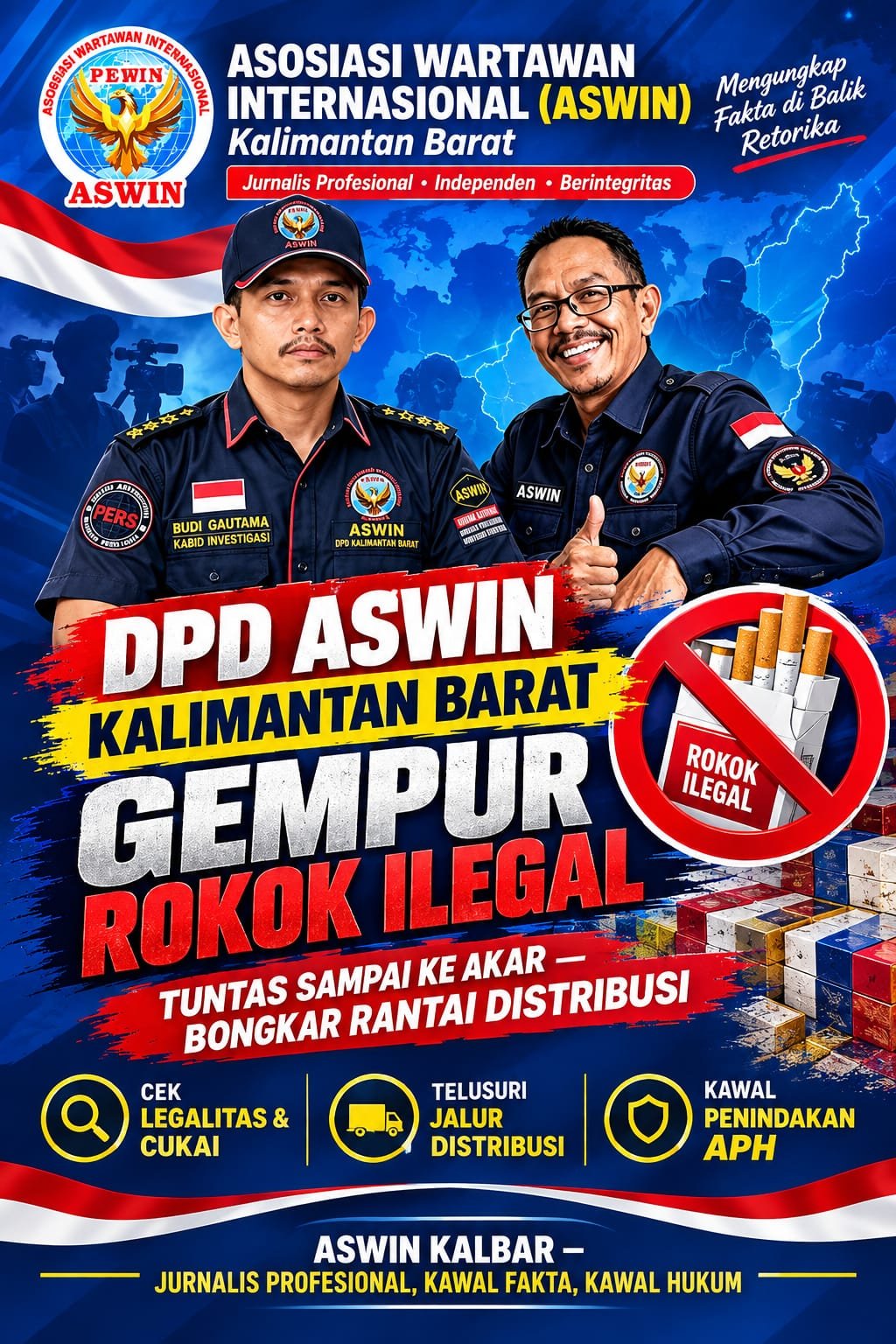 23,681 JUTA BATANG ROKOK MASUK PELABUHAN DWIKORA: ASWIN BONGKAR 7 PERTANYAAN BESAR