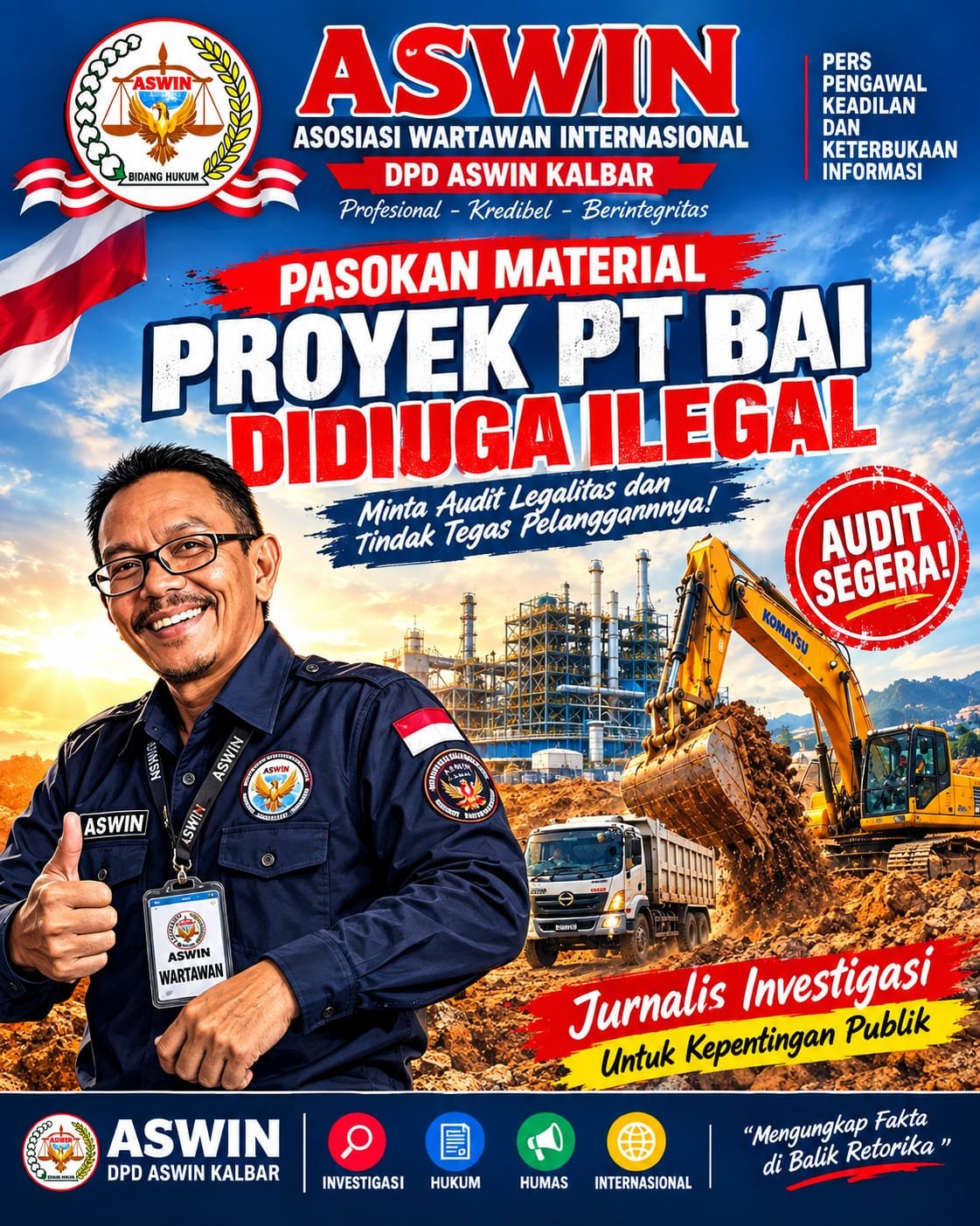 BUDI GAUTAMA MINTA AUDIT MENYELURUH PT BAI