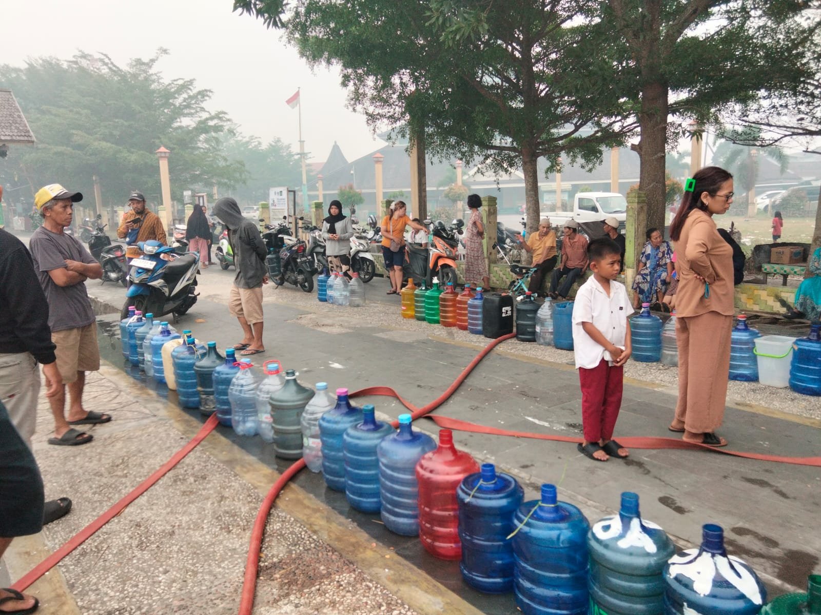 BAKOR WILAYAH 04 APRESIASI KINERJA KORAMIL PONTIANAK TIMUR BANTU MASYARAKAT ATASI KRISIS AIR BERSIH
