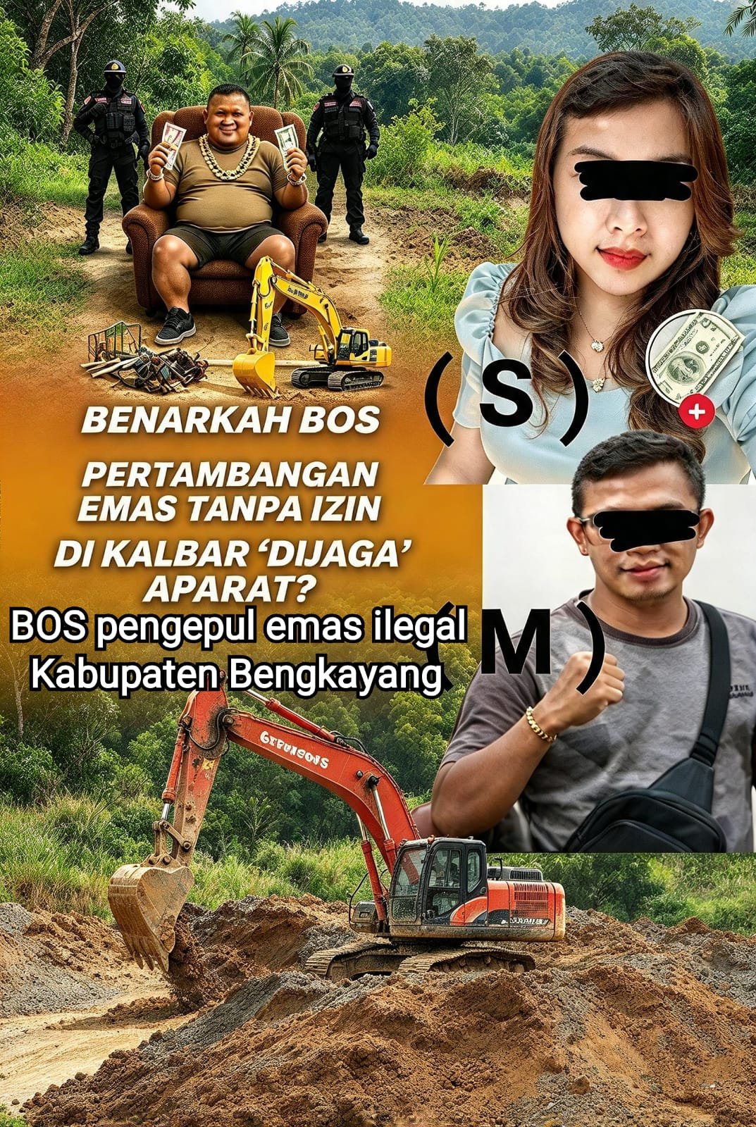 Jaringan Emas Ilegal Bengkayang–Malaysia: Jalur Rahasia, Kerugian Triliunan Rupiah